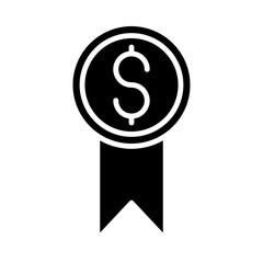 Champion Badge glyph icon