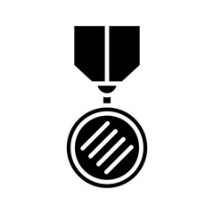 Recognition Medal glyph icon
