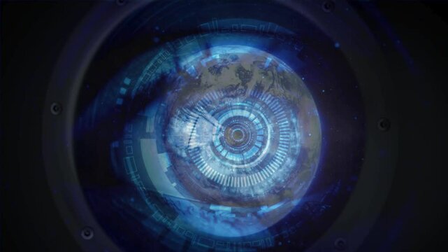 background with circles