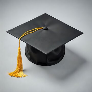 graduation cap and diploma