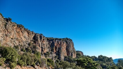 geyikbayiri limestone rock climbing destination by antalya