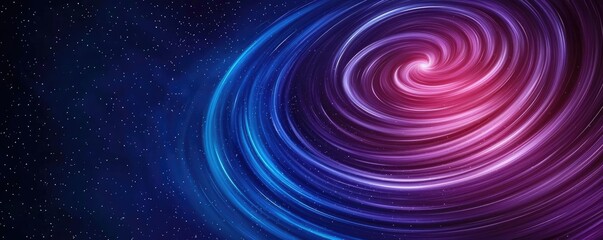 Fototapeta premium Galaxy abstract background idea. Colorful abstract swirl design representing cosmic energy and motion in space.