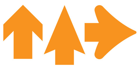 Up and down arrow icon in trendy style. Upward and downward sign symbol