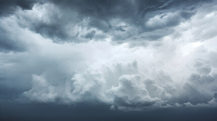 Obraz premium The Enigma of Grey Clouds: An Artistic Representation of the Tranquil yet Gritty Heavens