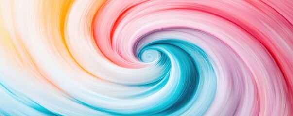 Fototapeta premium Chalkboard abstract background idea. A vibrant swirl of pastel colors creating a dynamic visual effect.