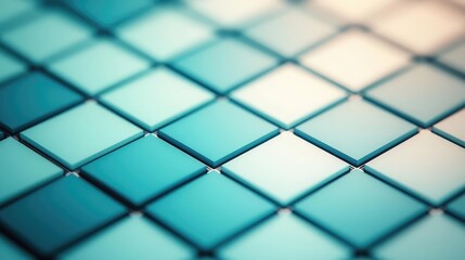 Grid abstract background concept. Abstract pattern of blue and white squares creating a modern geometric design.