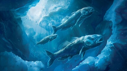 Fototapeta premium icefish