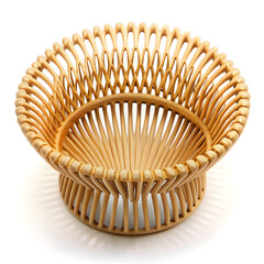 Basket isolated on white background