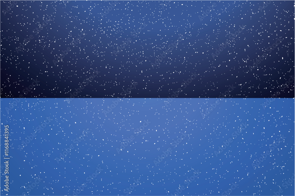Wall mural design of blue universe background