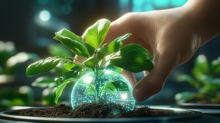 Futuristic Smart Farming with Digital Agronomist and Holographic Data. Generative AI