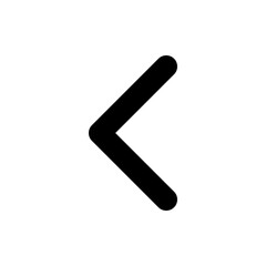 Chevron left design element