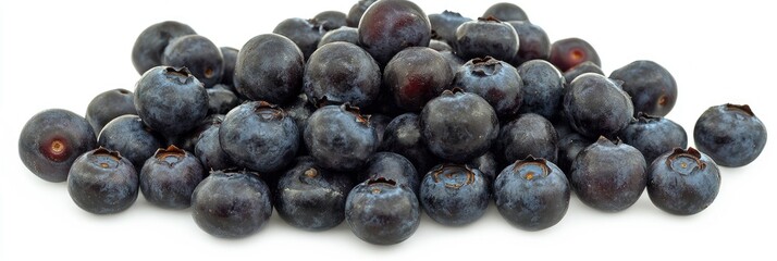 closeup of a pile of fresh blueberries background
