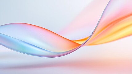 Rainbow abstract background idea. Colorful abstract waves creating a dynamic and modern visual effect.