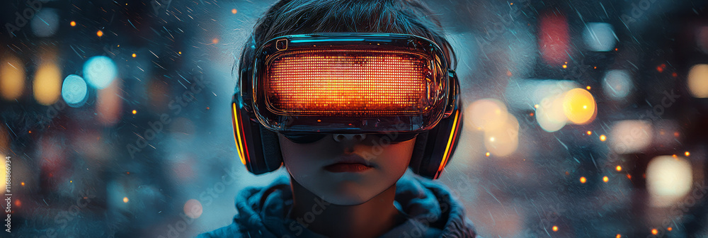 Poster A glowing reminder hovering over a person's head while they play video games.