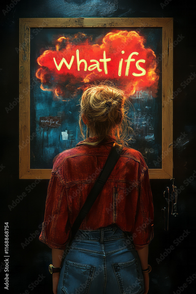 Poster a glowing cloud of 