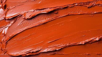 Textured Abstract Background with Rich Red Paint Strokes