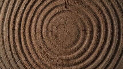 Fototapeta premium Close-Up View of Natural Wood Surface with Circular Grain Patterns