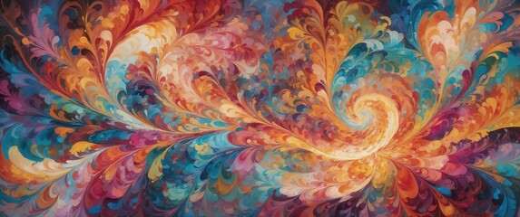 The Dance of Colors A Modern Masterpiece