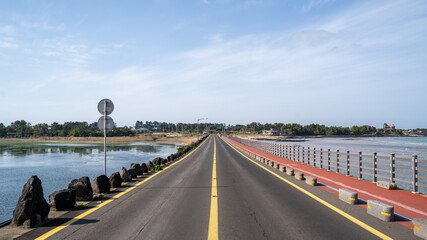Scenic Road Overlooking Jeju's Coastline