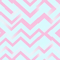 Pastel Chevron Pattern - Modern Abstract Wallpaper Design