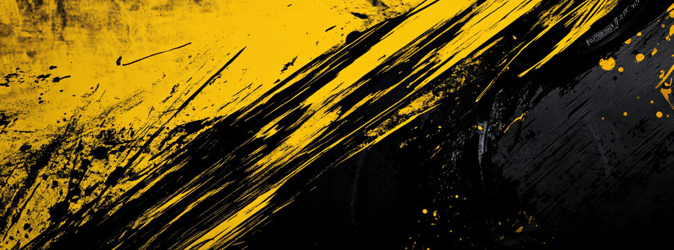 Tire track background yellow and black. texture wheel marks. car tire track wheel print background
