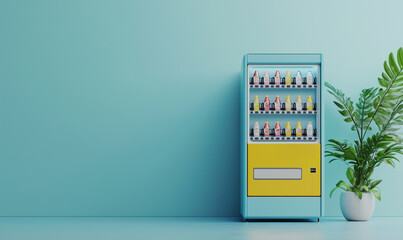 Innovative marketing strategies for business growth vending machine display in modern workspace environment