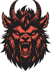 Wild and Aggressive Llama in Full Force