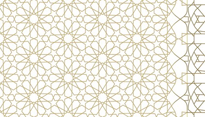 Elegant Ramadan Kareem Islamic Backgrounds with Lanterns, Crescent Moons, Mosques, and Ornate Gold Patterns - Perfect for Holy Month Festivities, Spiritual Designs, and Stock Photography