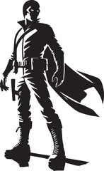 Vigilante Vector Illustration