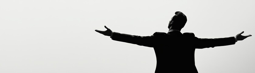 Shrouded in mystery, a captivating portrait of figure concealed by black robe and hood, exploring themes of anonymity, secrecy, the unknown