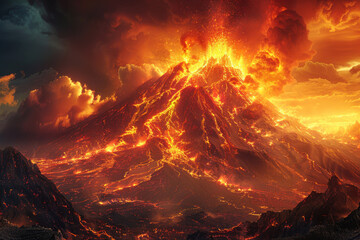 Eruption,. 