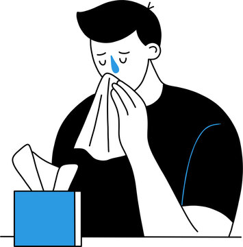 코푸는 남자