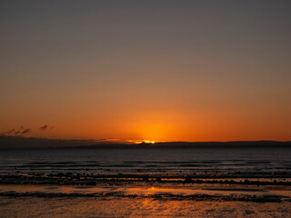 Sunrise at the beach