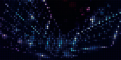 Dark Blue, Green vector layout with elements of cards. Colorful gradient with signs of hearts, spades, clubs, diamonds.