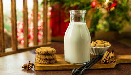 Savor the beauty of milk frothing for a delightful cappuccino.  