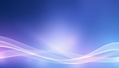 Fototapeta premium Abstract Blue Gradient Background with Flowing Waves Texture Generative AI