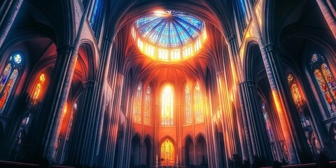 Architectural brilliance shines through in cathedral interiors around the world. 