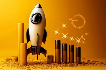 A unique combination of space imagery and data representation in this colorful artwork.