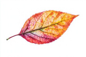 Single Autumn Leaf