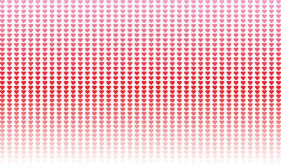 Heart halftone texture background illustration