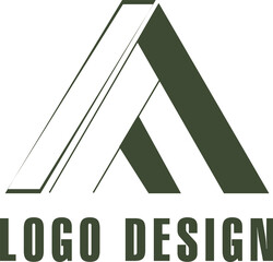 green alphabet letter, creative logo design, professional logo, best logo maker