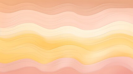 Fototapeta premium Abstract Pastel Wave Pattern Background Design