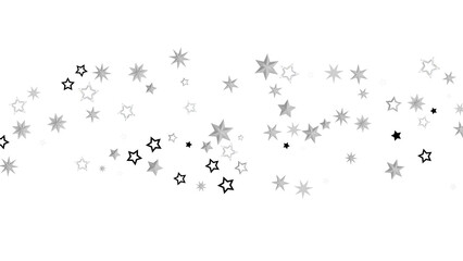 A close-up of a starry night sky, with bright, sparkling stars shining against the dark background.