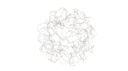 Abstract Network Connection Graphic