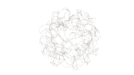 Abstract Network Connection Graphic