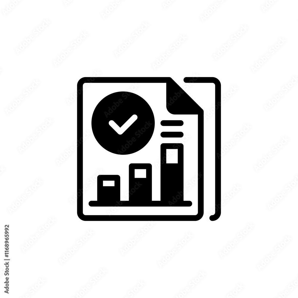 Poster report document line icon. linear style sign for mobile concept and web design. outline vector icon.
