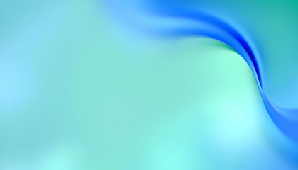 Abstract fluid curve, vibrant blue streak, cyan and teal gradient background, smooth flowing line, ethereal atmosphere, minimalist design, digital art, soft focus, 8K resolution, serene composition
