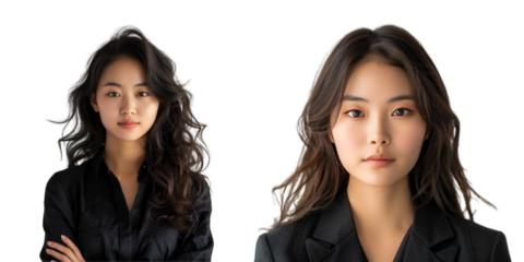 portrait of two women