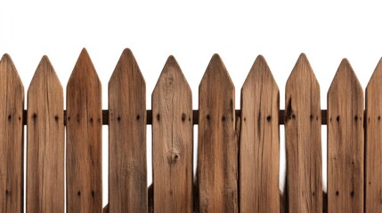 Fototapeta premium Wooden fence construction backyard photography outdoor side view rustic charm