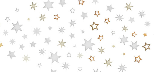 A digital illustration of stars against a dark background